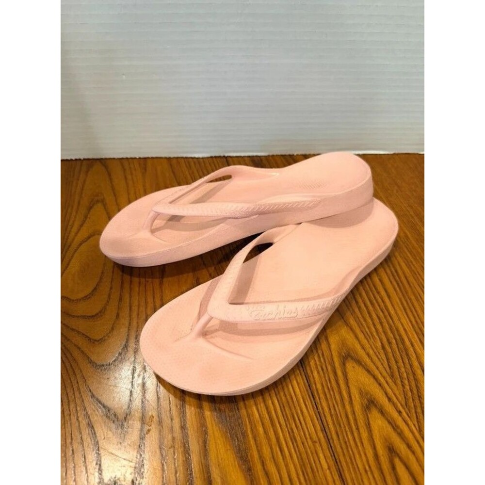 Archies Sandals Flip Flops Womens Sz 5 arch support light pink